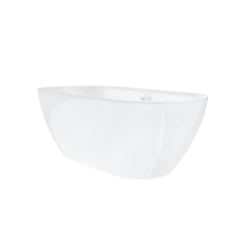 Wanna wolnostojąca OLVENA 160 korek klik-klak biały CORSAN E041LWH