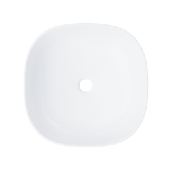 Umywalka nablatowa MONO kwadratowa 420x420x145 mm CORSAN UC9995