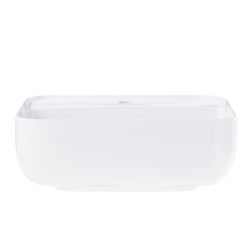 Umywalka nablatowa ANGO kwadratowa 395x395x145 mm z otworem na baterię CORSAN UC9902