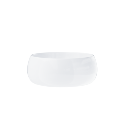 Umywalka nablatowa LUGO okrągła 400x400x160 mm z korkiem klik-klak złotym CORSAN UC9926GL