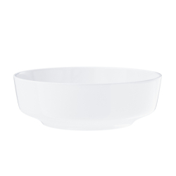 Umywalka nablatowa LUGO okrągła 415x415x135 mm z korkiem klik-klak czarnym CORSAN UC9988BL