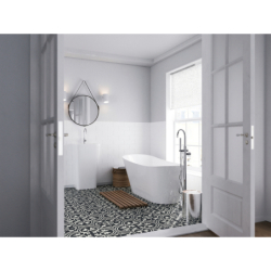 Wanna wolnostojąca ESTELLA 170 cm korek klik-klak złoty CORSAN E302XLGL