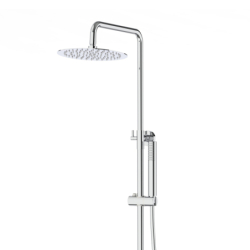 Kolumna prysznicowa LUGO deszczownica 25cm chrom CORSAN CMN01MCH