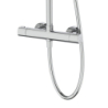 Kolumna prysznicowa LUGO deszczownica 25cm termostat chrom CORSAN CMN01TCH