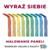 Panel prysznicowy KASKADA termostat srebrny wylewka CORSAN A014TSLW