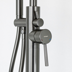 Bateria wannowa wolnostojąca lugo gunmetal CORSAN CMB7535GM