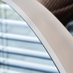 Lustro LED TONDO ze zmienną barwą 70 cm, akrylowa rama CORSAN L0070A