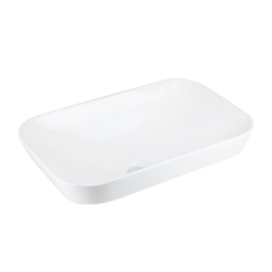 Umywalka nablatowa INTERO prostokątna 530x335x170 mm złoty korek CORSAN UC5580GL