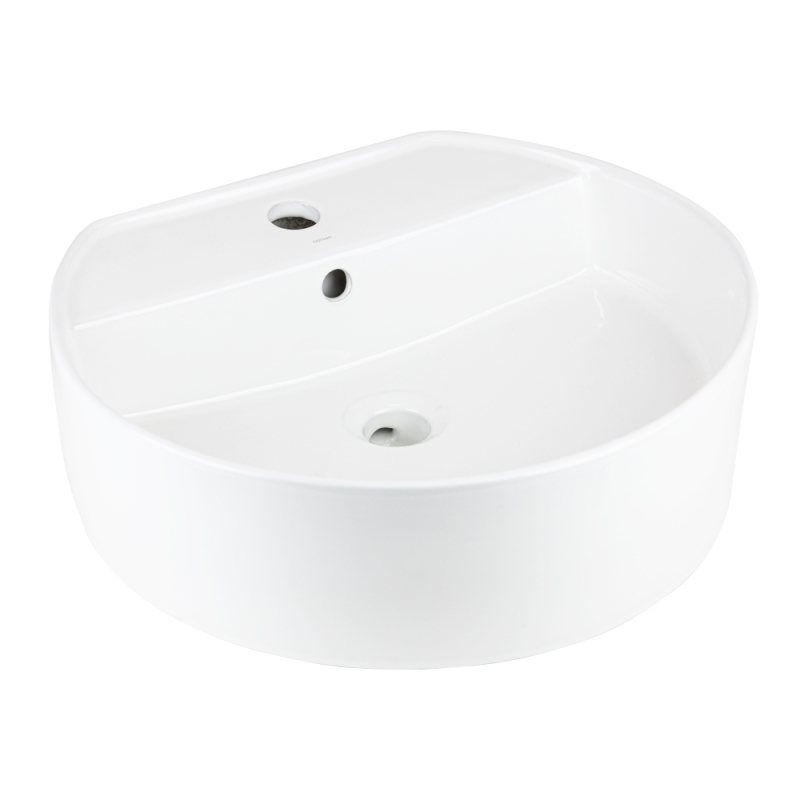Umywalka nablatowa LUGO okrągła 485x435x155 mm CORSAN UC5634