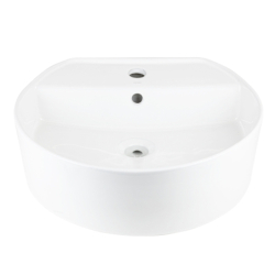 Umywalka nablatowa LUGO okrągła 485x435x155 mm CORSAN UC5634