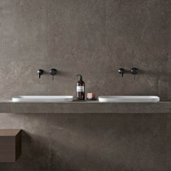 Umywalka wpuszczana w blat INTERO 600x370x145 mm z korkiem białym CORSAN UC5696WH