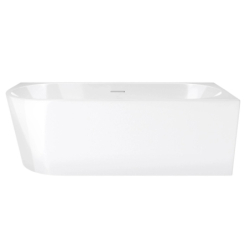 Wanna narożna INTERO V230MPGM150 cm montaż prawostronny przelew szczelinowy korek klik klak gunmetal CORSAN V230MPGM