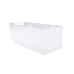 Wanna narożna INTERO 140 cm montaż prawostronny przelew szczelinowy korek klik klak biały CORSAN V230SPWH