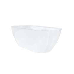 Wanna wolnostojąca OLVENA 170 cm przelew szczelinowy korek klik klak chrom CORSAN V041XLCH