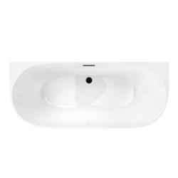 Wanna przyścienna MONO slim 160 cm korek klik klak gunmetal CORSAN E029LSGM