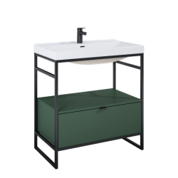 SZAFKA INDUS 80 1S FOREST GREEN MATT DO STELAŻA ELITA 168750 / RE010800077010