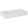 UMYWALKA DIMPLE 80 ŚCIENNA, MARMUR WHITE MATT ELITA 168852