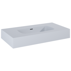 UMYWALKA DIMPLE 80 ŚCIENNA, MARMUR STONE MATT ELITA 168853 / RE040800027040