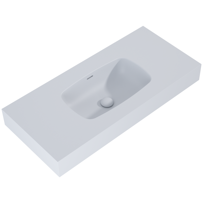 UMYWALKA DIMPLE 100 ŚCIENNA, MARMUR STONE MATT ELITA 168861 / RE041000027040