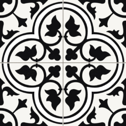 DOVER BLACK MAT 45X45 GAT.1...