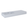 UMYWALKA DIMPLE 120 LEWA (60+60) ŚCIENNA, MARMUR STONE MATT ELITA 168869 / RE041201027040