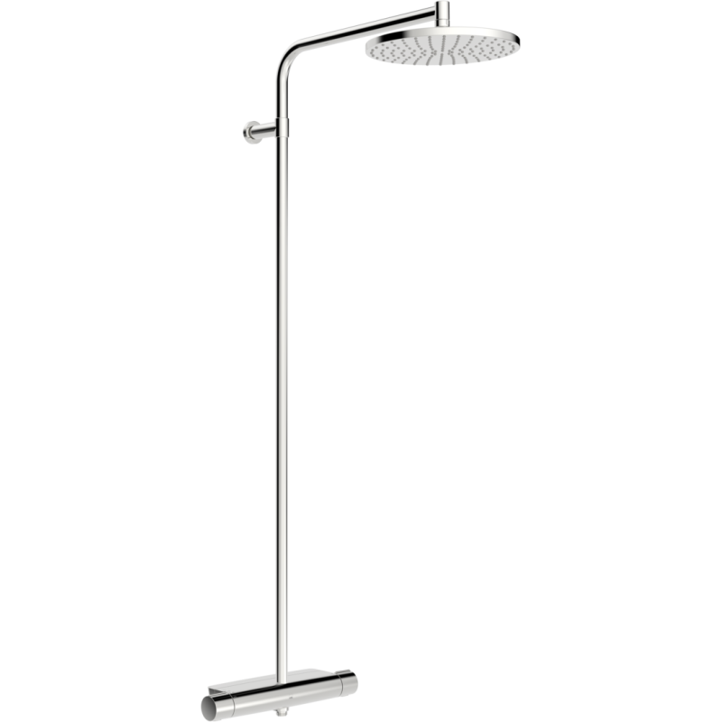 Bateria natryskowa z deszczownicą chrom Optima Style ORAS 7191N