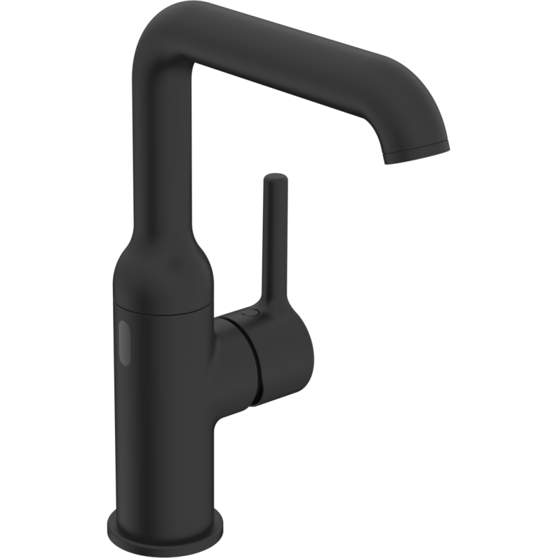 Bateria umywalkowa, 230/9 V, Bluetooth 1-otworowa czarny matowy HANSAVANTIS Style Hybrid HANSA 5465220933