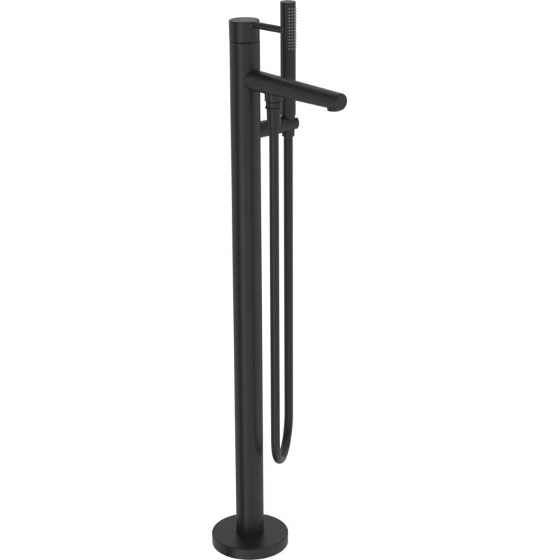 Bateria wannowa z natryskiem, podłogowa czarny matowy HANSAVANTIS Style HANSA 5483200733