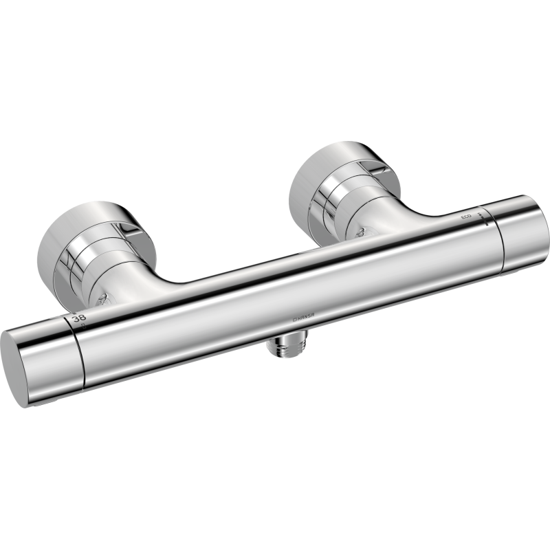 Bateria natryskowa chrom HANSAPRISMA HANSA 58080301