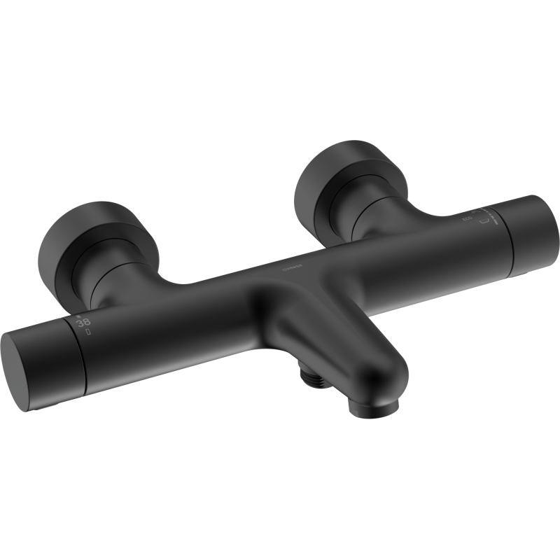 Bateria wannowo-natryskowa czarny matowy HANSAPRISMA HANSA 5810230133