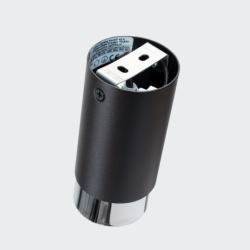 Plafon NERO 12,5 czarny/chrom SOLLUX SL.1408