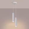 Lampa wisząca LAGOS 2P biała SOLLUX SL.1868