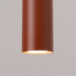 Lampa wisząca LAGOS 2 ochra czerwona SOLLUX SL.1490