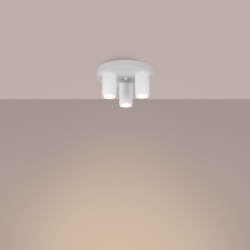 Plafon LAGOS 3P biały SOLLUX SL.1464