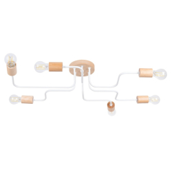 Żyrandol TIMBO 6 biały...