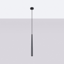 Lampa wisząca BLISS 1 czarna SOLLUX SL.1462