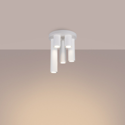 Plafon LAGOS 5P biały SOLLUX SL.1465