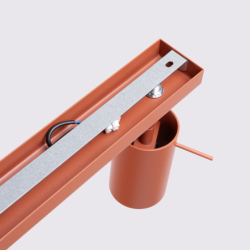 Plafon RING 4L ochra czerwona SOLLUX SL.1510