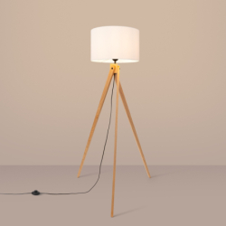 Lampa podłogowa NATT biała SOLLUX SL.1908