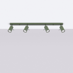 Plafon RING 4L zielony oliwkowy SOLLUX SL.1504