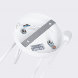 Żyrandol LOOP 2 biały SOLLUX SL.1471