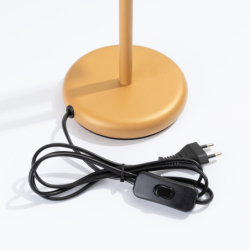 Lampa biurkowa PASTELO złota SOLLUX SL.1470