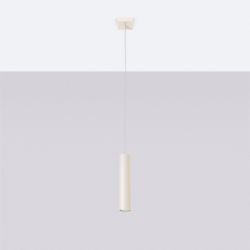 Lampa wisząca LAGOS 1 beżowa SOLLUX SL.1479