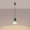 Lampa wisząca ESTRIA 1 beżowa/zielona oliwka SOLLUX SL.1872