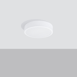 Plafon ONYX 30 biały LED 3000K SOLLUX SL.1243