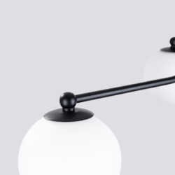 Żyrandol ASTRAL 5 czarny SOLLUX SL.1663