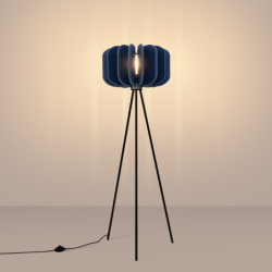 Lampa podłogowa MULA 45 granatowa SOLLUX SL.1865