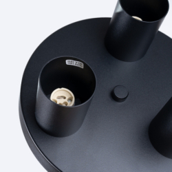 Plafon LAGOS 3P czarny SOLLUX SL.1466