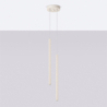 Lampa wisząca PASTELO 2 beżowa SOLLUX SL.1513