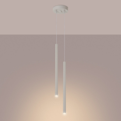Lampa wisząca PASTELO 2 beżowa SOLLUX SL.1513